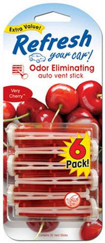 Car Freshener Vent Clip - Very Cherry, Refresh Your Car (6-count)