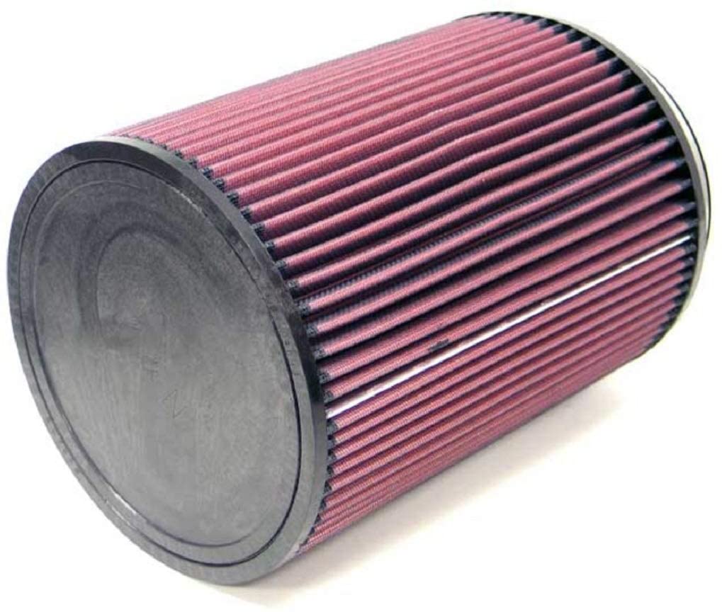 K&N Universal Clamp-On Air Filter: High Performance, Premium, Washable, Replacement Engine Filter: Flange Diameter: 6 In, Filter Height: 10 In, Flange Length: 1 In, Shape: Round, RU-3270