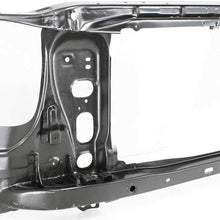 Radiator Support Assembly Compatible with 2005-2015 Toyota Tacoma Black Steel