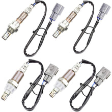 higherbro 4x Air Fuel Ratio Oxygen O2 Sensor 1 & 2 for Toyota Tundra 2005 2006 4.0L 4.7L Upper Lower Upstream + Downstream