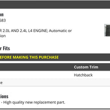 A/C Condenser - Compatible with 2010-2013 Kia Forte 2.4L