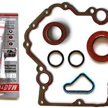 SCITOO Timing Cover Gasket Set Replacement for 02-10 for Dodge Ram 1500 3.7L Engine Gasket Kit