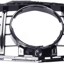 Bapmic 2128851022 Front Bumper Grille With Camera Kit Compatible with Mercedes-Benz E250 E300 E350 E400 E550