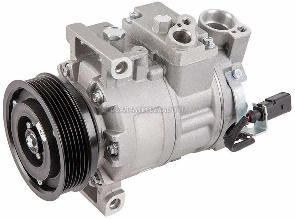 AC Compressor & A/C Clutch For Audi A4 A5 A6 Q3 Q5 & Allroad - BuyAutoParts 60-02975NA NEW