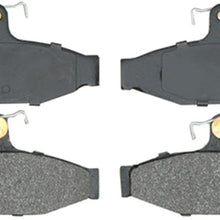 ACDelco 14D413MH Advantage Semi-Metallic Rear Disc Brake Pad Set with Hardware