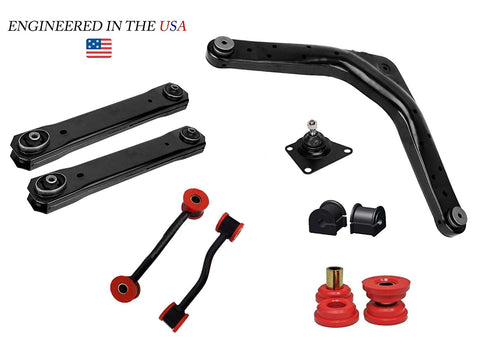 10PC Rear Control Arm Sway Bar Suspension Kit for 1999-2004 Jeep Grand Cherokee