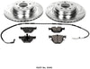 Power Stop K045 Rear Brake Kit with Drilled/Slotted Brake Rotors and Z23 Evolution Ceramic Brake Pads