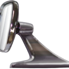 CIPA 18000 Universal Oblong Chrome Car Side Mirror