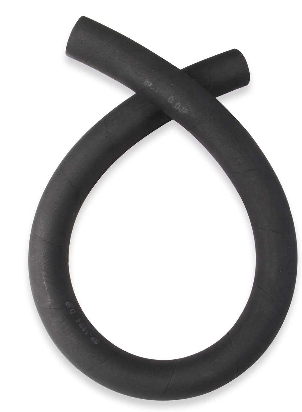Mr Gasket 873012 Push-On Hose -12AN 3 Ft. 0.75 in. ID/1.00 in. OD 250 PSI Max -40 to 250 Degree For Use w/Auto Trans. Fluid/Diesel/Oil/Race Gas Black Rubber Push-On Hose