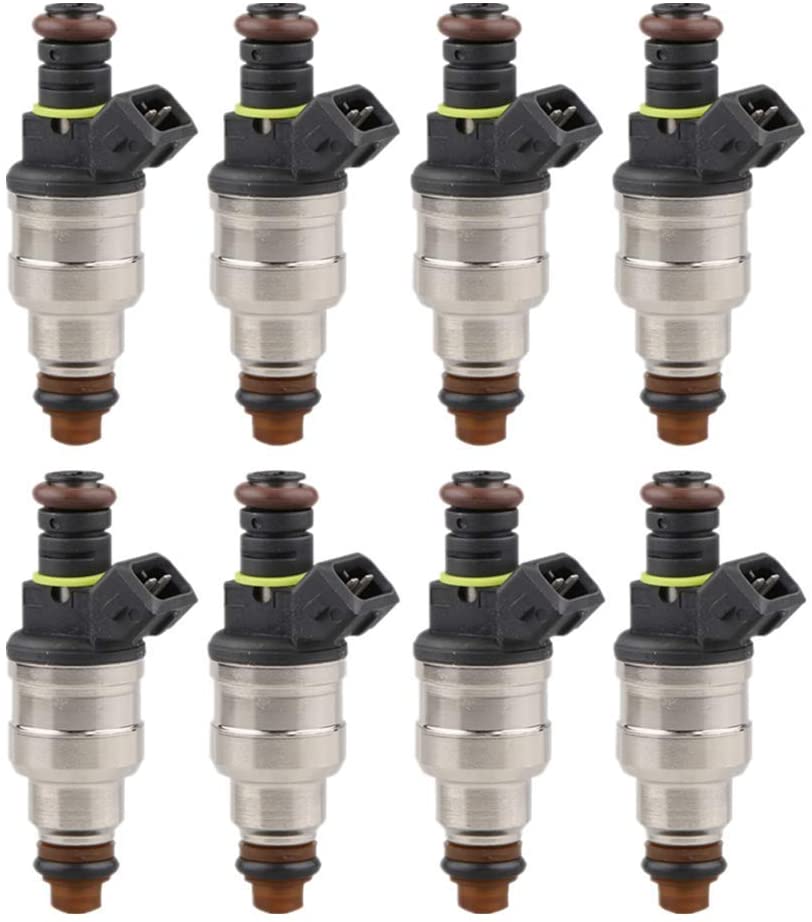 MOSTPLUS 36 lb Fuel Injectors 0280155737 Compatible for Chevy Corvette Camaro Ford Mustang Pontiac Firebird TransAm 380cc/min (Set of 8)