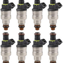 MOSTPLUS 36 lb Fuel Injectors 0280155737 Compatible for Chevy Corvette Camaro Ford Mustang Pontiac Firebird TransAm 380cc/min (Set of 8)