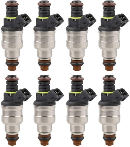 MOSTPLUS 36 lb Fuel Injectors 0280155737 Compatible for Chevy Corvette Camaro Ford Mustang Pontiac Firebird TransAm 380cc/min (Set of 8)