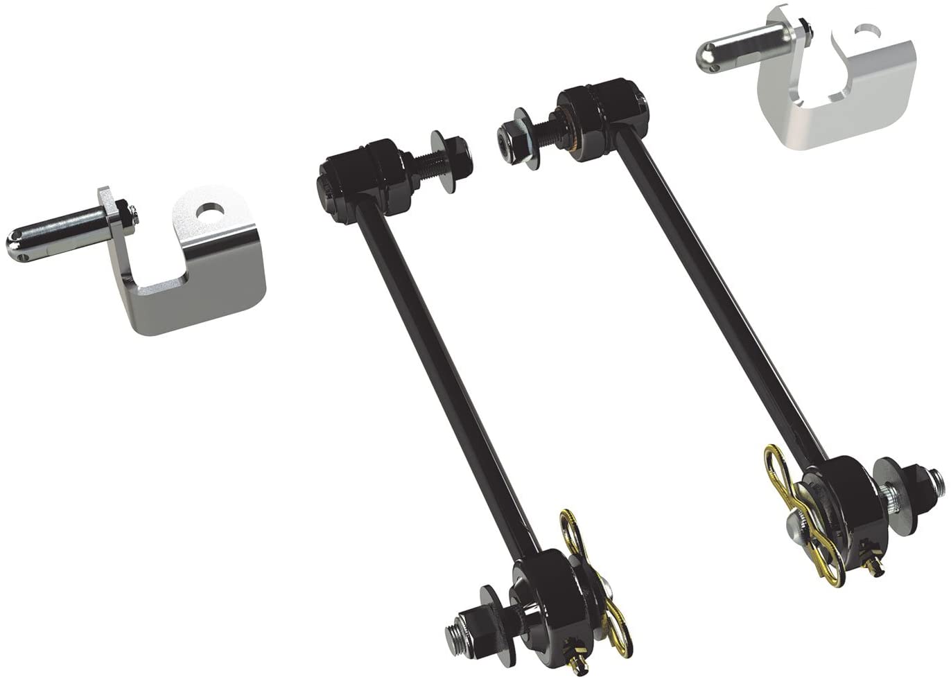 Teraflex 1753010 JK/JKU 0-2.5” Lift Front Sway Bar Quick Disconnect Kit (8-1/2”)