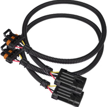 24'' LT1 Oxygen O2 Sensor LS1 LS6 LT4 Header Extension Wire Harness 4 Wire Flat Connector for Camaro Corvette (2Pcs)