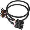 24'' LT1 Oxygen O2 Sensor LS1 LS6 LT4 Header Extension Wire Harness 4 Wire Flat Connector for Camaro Corvette (2Pcs)