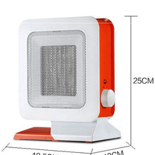 Zyyqt Flat Fan Heater Electric,Bathroom Waterproof Electric Heate Computer Desktop Heaterr, Ideal for Small Rooms, Caravans and Garages,1400