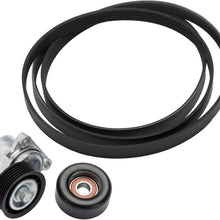 ACDelco 38408K Professional V-Ribbed Serpentine Belt Kit with Tensioner and Idler Pulley