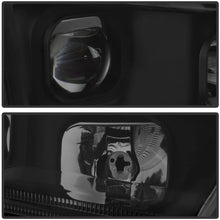 Xtune Projector Headlights for Dodge Charger 11-14 [Halogen Model Only] Switchback Turn Signals (Black Smoke)