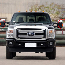 Xinctai Switchback LED Side Mirror Marker Light Turn Signal Lamp for 2008 to 2016 Ford F250 F350 F450 F550 Super Duty Pickup Truck, Smoke Lens/Clear Lens (Smoke Lens)