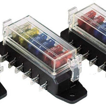 HELLA H84960111 8-Way Lateral Single Fuse Box