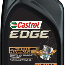 Castrol 03084C Edge 5W-30 Advanced Full Synthetic Motor Oil, 5 Quart