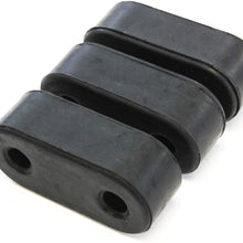 Red Hound Auto 3 Exhaust Insulators Reduces Vibration Compatible with Buick Regal 1988-1996 Hanger Check Listing for Application Details
