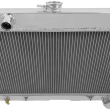 Champion Cooling, 2 Row All Aluminum Replacement Radiator for Datsun 240z, EC110