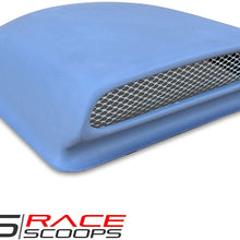 Race Scoops 17" Bolt-On Fiberglass Hood Scoop