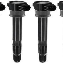 A-Premium Ignition Coil Pack Compatible with Mitsubishi Endeavor 2010-2011 Galant 2009 V6 3.8L 4-PC Set