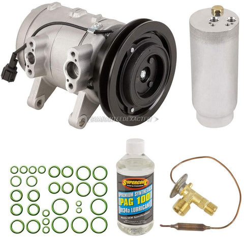 For Nissan Frontier and Xterra AC Compressor w/A/C Repair Kit - BuyAutoParts 60-81207RK NEW