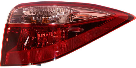 For Toyota Corolla Outer Tail Light Assembly 2017 2018 2019 Passenger Side | CE/LE/LE Eco Model | CAPA Certified | TO2805130 | 8155002B00