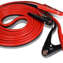 DNA Motoring BBC-T6 Heavy Duty 20Ft 2Gauge Booster Cable Power Jumper 600AMP
