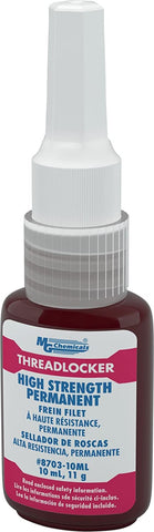 MG Chemicals High Strength Permanent Threadlocking Adhesive, 10 ml Bottle