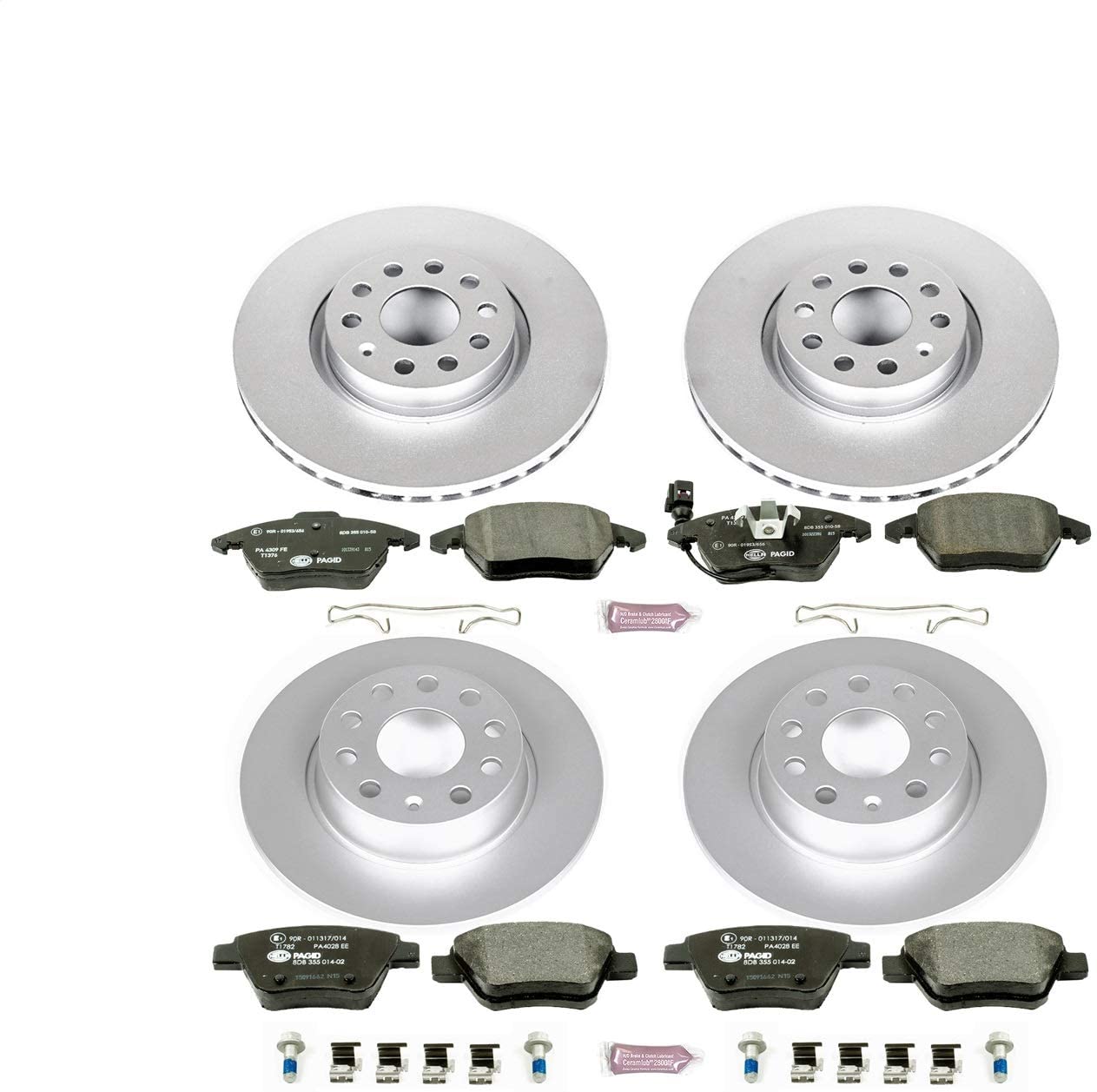 Power Stop ESK5801 Euro-Stop Brake Kit