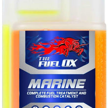 Fuel Ox Marine - Complete Fuel Treatment and Combustion Catalyst - Additive for Gas or Diesel - for Inboard or Outboard Motors - Treats Fuel for Boats or Jet Skis - Treats 240 Gallons - 3oz Bottle