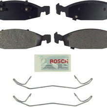 Bosch BE790H Blue Disc Brake Pad Set with Hardware for 1999-02 Jeep Grand Cherokee - FRONT