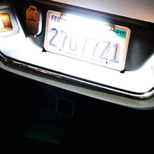 iJDMTOY 35-074-White License Plate Frame Mount 12V 24-SMD High Power Xenon White LED Rear Backup Reverse Light Kit For Car SUV Truck VAN RV