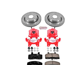 Power Stop KC581 1-Click Performance Brake Kit with Caliper, Rear Only