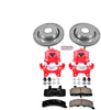 Power Stop KC581 1-Click Performance Brake Kit with Caliper, Rear Only