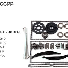 ECCPP Timing Chain Kit fits for 2001 2004 for Lincoln Navigator 5.4L TK6054D 9-0391SC 198-041 TK4115 TK6054D 9-0391SC 3-391SA