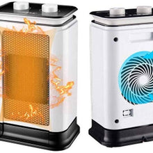 Zyyqt Desktop Heater, Home Quiet Energy-Saving Ceramic PTC Moving Head Small Portable Heater