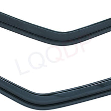 LQQDP Set of 2 In-Channel Front Doors Smoke Sun/Rain Guard Wind Deflector Tape-On Acrylic Window Visors For 93-11 Ford Ranger 94-10 Mazda B2300/B2500/B3000/B4000 Regular & Extended Cab