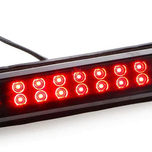 Third 3rd Brake Center High Mount Stop Light LED Lamp CHMSL For 1988-1998 Chevy Silverado / 1992-1998 GMC C1500 C2500 K1500 K2500 Suburban (Smoke)