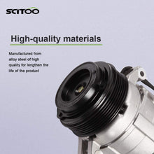 SCITOO AC Compressor Compatible with 2007-2012 for GMC Arcadia for Buick Enclave CO 21625C