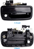 faersi Outside Exterior Door Handle Front Driver & Passenger Side for 1995 1996 1997 1998 1999 2000 2001 2002 2003 2004 Toyota Tacoma 6922035020 6921035020