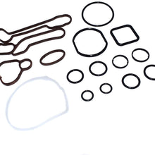 Engine Oil Cooler Gaskets Seals Kit for Chevrolet Cruze Sonic Aveo Pontiac G3