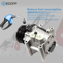 ECCPP A/C Compressor with Clutch fit for 2000-2008 Jaguar S-Type X-Type Lincoln LS CO 102541AC