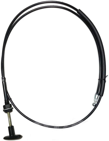PartsPro - Hood Lock Release Cable Replacement for 78-83 Toyota Hilux Pickup RN30 RN40 LN30 LN40 OEM# 53630-89106