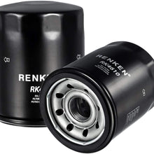 RENKEN RK4610 Premium Spin On Oil Filter Compatible with PH7317 L14610 51356, Pack of 12