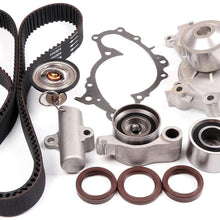ANPART Timing Belt Kit Fit For 2004-2006 Toyota Sienna 2004-2008 Toyota Solara Timing Belt Water Pump Tensioner Gasket Set